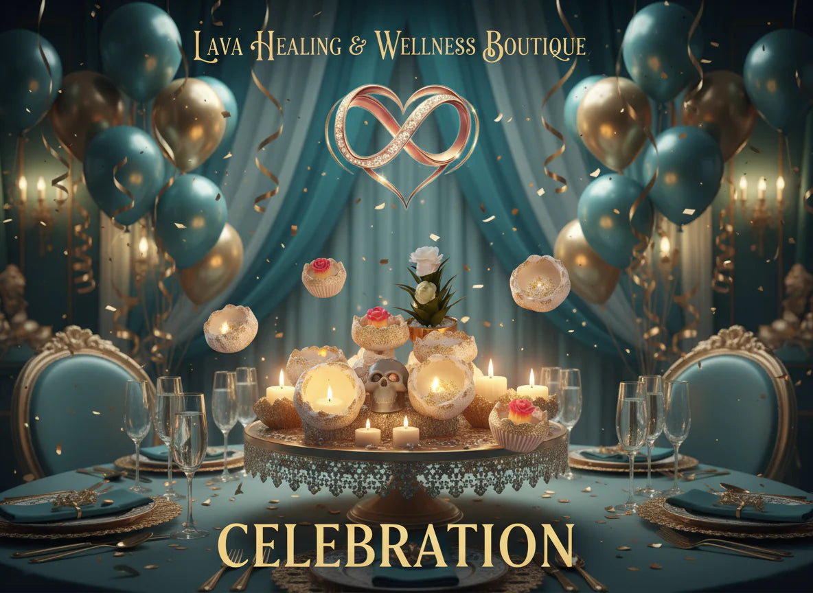 Lotus holder on table